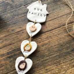 Personalised Family Wall Hanging Sign, Tree, Mother's Day Gift Housewarming Gift, For Mum, Christmas Our - thumbnail 3