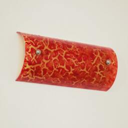 Fused Glass Wall Sconce. Handmade Lamp From Art Glass - thumbnail 2