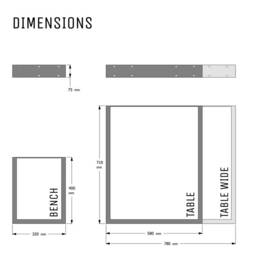 Industrial Steel Table Legs Square Frame, Heavy-Duty Metal, Diy For Dining Table, Desk, Coffee Bench - Set Of 2 - thumbnail 1