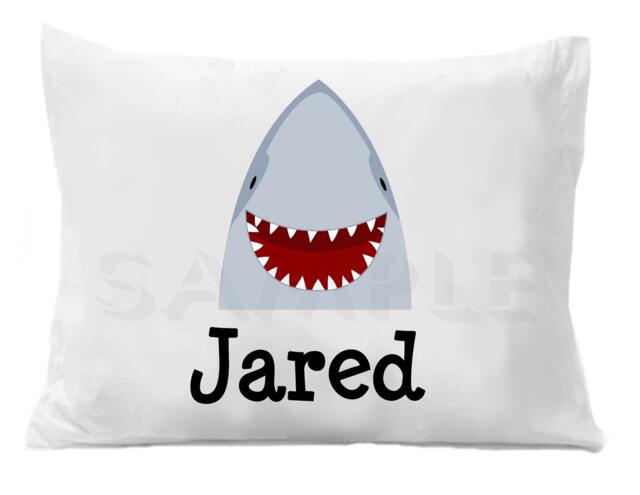 Shark Pillow Case Personalized Pillowcase - image 1