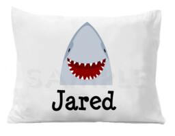 Shark Pillow Case Personalized Pillowcase - thumbnail 1