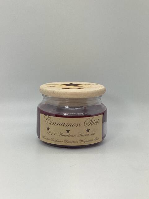 Cinnamon Stick Highly Scented Candle/Apothecary Jar 10 Oz/Paraffin Wax/Farmhouse Candle/Hand Poured Candle/Country-Primitive Candle - image 1