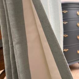 Sample Only - Curtains Made To Measure? Just Need Pole Length & Drop Quote Duck Egg Curtains Linen Lana - thumbnail 3