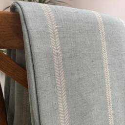 Sample Only - Curtains Made To Measure? Just Need Pole Length & Drop Quote Duck Egg Curtains Linen Lana - thumbnail 2