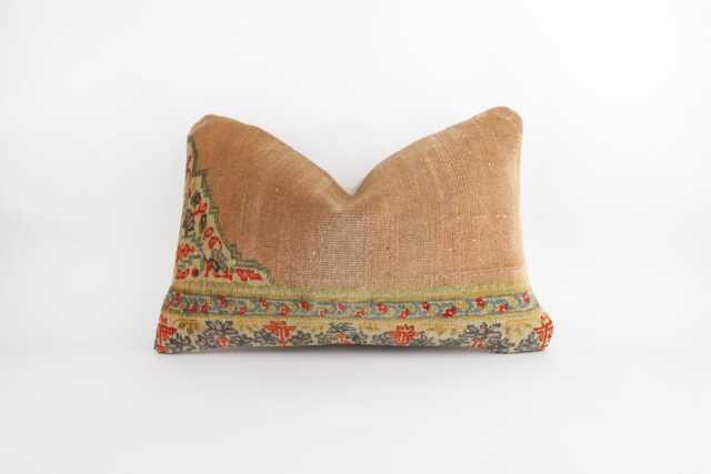 Handwoven Turkish Kilim Pillow Cover Ethnic Wool Throw - 16x24 - image 1
