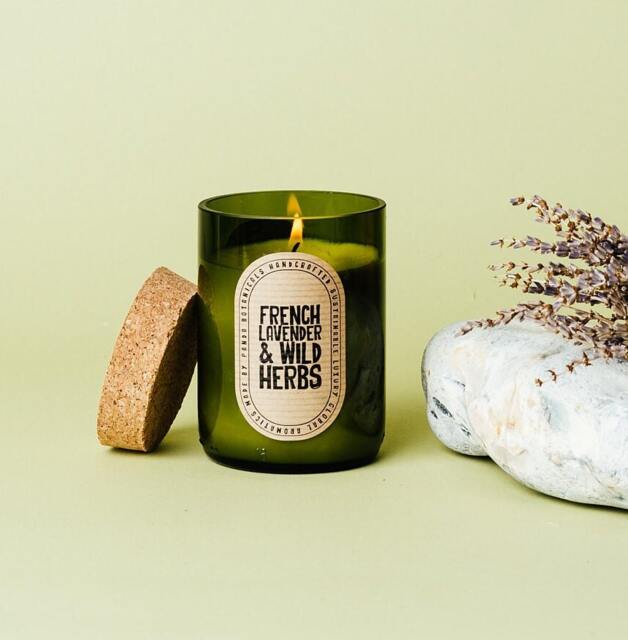 French Lavender Candle Gift Soy Wax For Mum Day Present Her Scented Home Decor Style Idea Luxury House - image 1