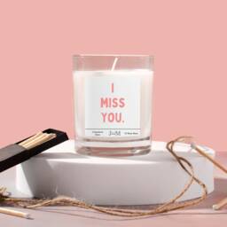 I Miss You Candle. Missing Gifts For Her. Miss Sending Love Candle - thumbnail 1