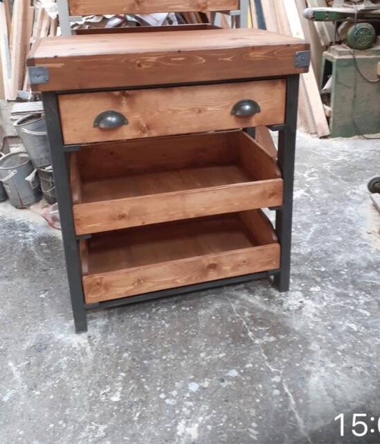 Pine Kitchen Island - image 1