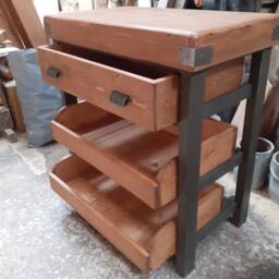 Pine Kitchen Island - thumbnail 4