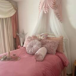 Pink Bed Crown Canopy - thumbnail 2
