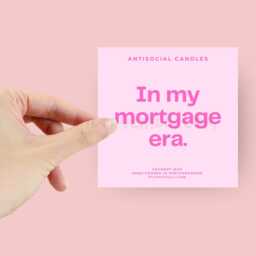In My Mortgage Era Candle, Funny New Home Gift - thumbnail 3
