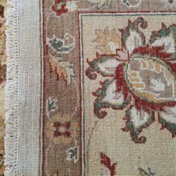 8 X 10 Vintage Design Top Quality Fine Peshawar Oushak Area Rug Hand Knotted Unique Allover Pattern - thumbnail 4