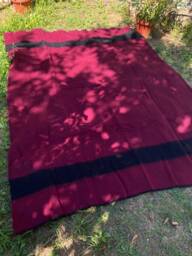 Wool Blanket Thick & Warm 100% Organic New Wool Xxl Natural Hand-Woven 180X200/220/240/260