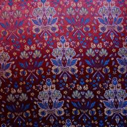 Cushion Cover in Syrian Silk Brocade & Matching Dupion Available Several Colors Damascus Series - thumbnail 3