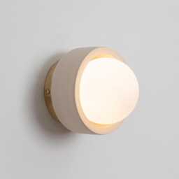 Pearla Flush Wall Light - Ceramic - thumbnail 1