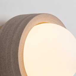 Pearla Flush Wall Light - Ceramic - thumbnail 2