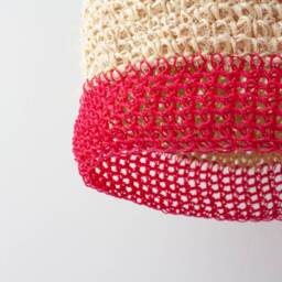 Large Rope Pendant Lamp - Red - thumbnail 3