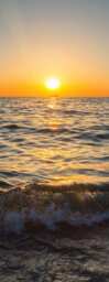 Sunrise Ocean Door Mural Peel & Stick Decal - thumbnail 2