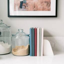 Tall Sloped Modern Bookend - thumbnail 4