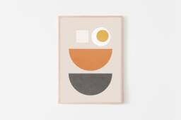 Soondooboo Art, Korean Tofu Soup Asian Food Giclee Print, Fine Art Paper Home & Kitchen Decor For The Food Lover - thumbnail 1