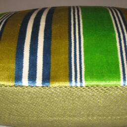 "striped Decorative Pillow Cover 24""x 24" - thumbnail 3