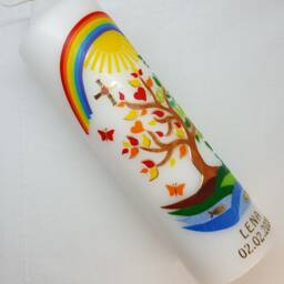 Baptismal Candle Tree Of Life, Incl. Inscription - thumbnail 3