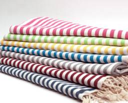 Turkish Organic Cotton Peshtemal Towel, Hand Tea Drying Cloth