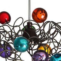 Modern Bubbles Ceiling Light With Multicolored For Girls Bedroom Or Bathroom - thumbnail 3