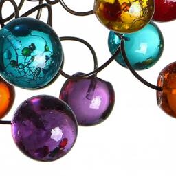 Modern Bubbles Ceiling Light With Multicolored For Girls Bedroom Or Bathroom - thumbnail 2