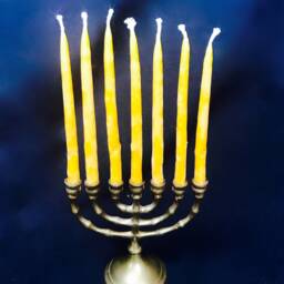 B-Beeswax Filigree Candle, Hand-Dipped, Ice-Cold