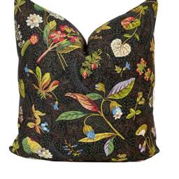 Schumacher Blackwell Noir Cushion Cover Pillow Double Sided - thumbnail 2