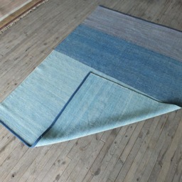 Rug 5x7 Approx., Flatweave Rug, Kilim Rug, Turkish Rug, Blue Rug, Large Kilim Rug, Kilim, Area Rugs, Kilim Rugs, Rugs - thumbnail 2