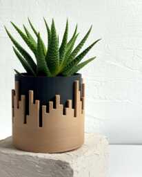Wood Planter With Drainage - Tow - thumbnail 1