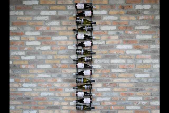 15 Wine Bottle Holder Wall Decor Wine Storage Rack Man Cave Cellar 169cm Tall - image 1