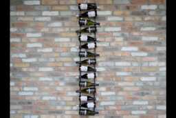 15 Wine Bottle Holder Wall Decor Wine Storage Rack Man Cave Cellar 169cm Tall