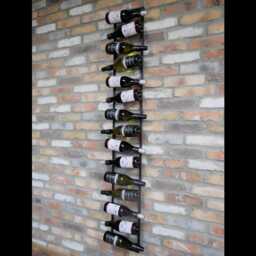 15 Wine Bottle Holder Wall Decor Wine Storage Rack Man Cave Cellar 169cm Tall - thumbnail 4