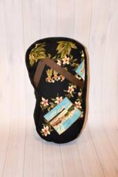 Flip Flop Pillow Single - Hula/ Hawaiian Gift/ Home Decor/ Bedroom Gift For Kids/ Her/ Birthday Housewarming - thumbnail 1