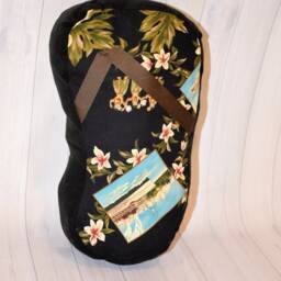 Flip Flop Pillow Single - Hula/ Hawaiian Gift/ Home Decor/ Bedroom Gift For Kids/ Her/ Birthday Housewarming - thumbnail 2