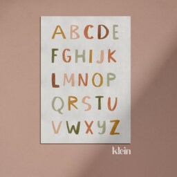 Educational Nursery Prints, Alphabet, Numbers, Shapes, Days, Set Of 4 - thumbnail 3