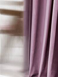 Gv16 , A Pair Of Grape Purple Velvet Curtains Living Room Curtains, Velvet Drapery Panels, Bedroom Custom Made - thumbnail 3