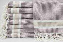 "Burgundy Peshtemal, Turkish Bath Towel, Turkey Peshtemal, Beach Towel, Cotton Towel, Spa Towel, Turkish Towel, 40""x70"