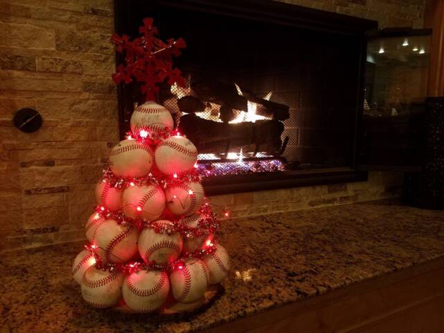 Baseball Christmas Tree - image 1