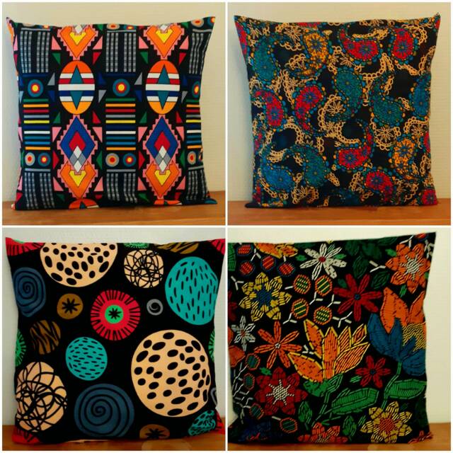 Several Sizes Of African Style Wax Canvas Covers - image 1