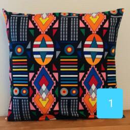 Several Sizes Of African Style Wax Canvas Covers - thumbnail 2