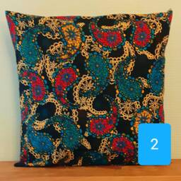 Several Sizes Of African Style Wax Canvas Covers - thumbnail 3