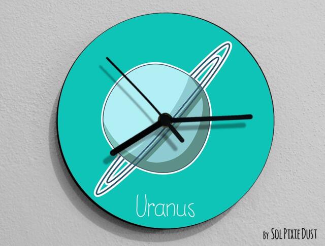 Uranus - Planet Wall Clock - image 1