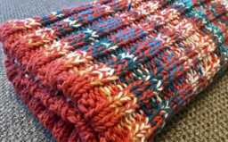Handmade Super Chunky Knitted Blanket, Throws & Blankets, Home Living - thumbnail 1