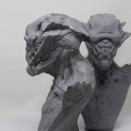 Resin Cyclops Alien Figure - thumbnail 2