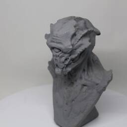 Resin Cyclops Alien Figure - thumbnail 3