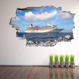 Cruise Ship Ocean Liner Wall Decal Sticker Mural Poster Print Art Home Office Decor Fp18 - thumbnail 2